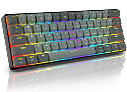 RGB Hot-Swappable Mechanical Gaming Keyboard with 3 Link Modes